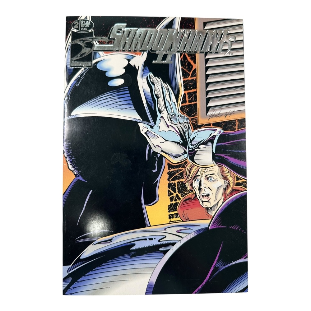 Shadowman II Comic Book Eclipse‎ Comics 1993 Issue 2 Vintage Collectible